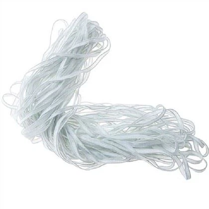 Elastic Band White For Bouffant Cap